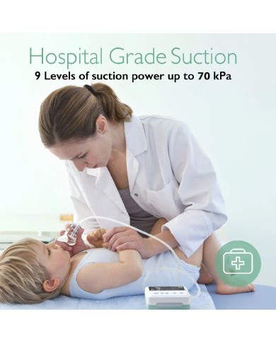 MOMCOZY ligoninės lygio elektrinis kūdikio nosies aspiratorius