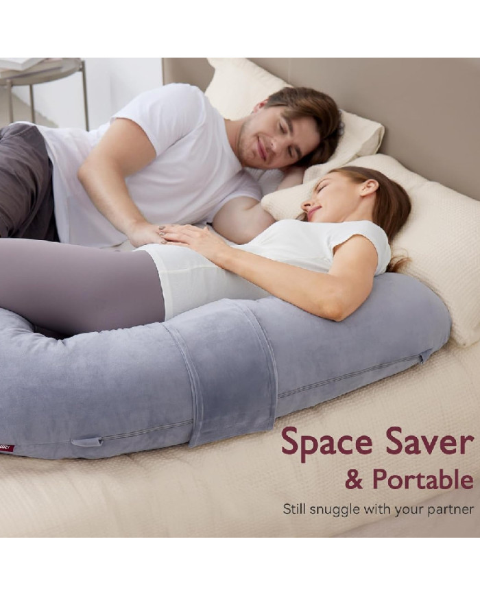 MOMCOZY nėščiosios pagalvė, F formos