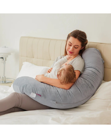 MOMCOZY nėščiosios pagalvė, F formos