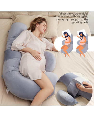 MOMCOZY nėščiosios pagalvė, F formos