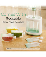 MOMCOZY kūdikių maisto maišelių užpildymo tyrelėmis įrenginys