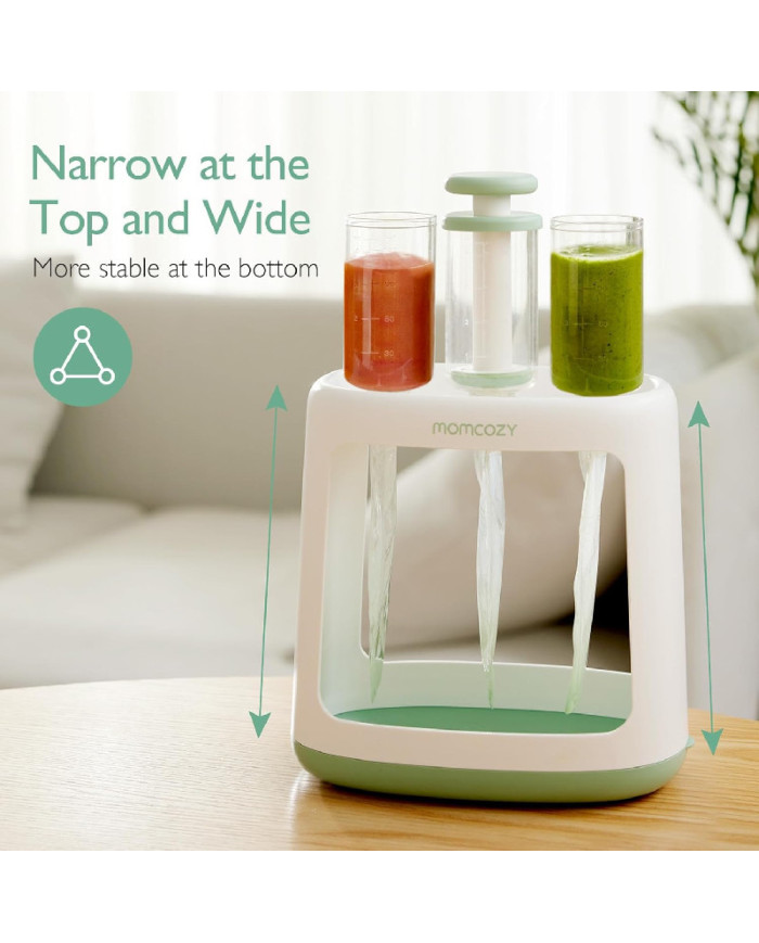 MOMCOZY kūdikių maisto maišelių užpildymo tyrelėmis įrenginys