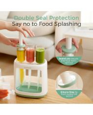 MOMCOZY kūdikių maisto maišelių užpildymo tyrelėmis įrenginys