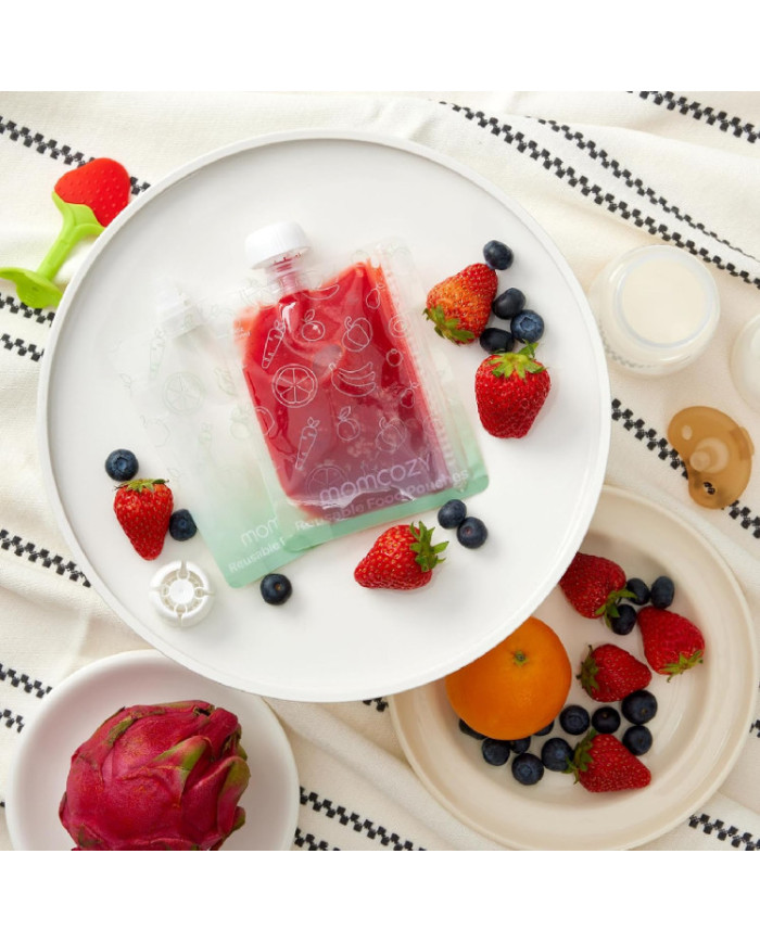MOMCOZY daugkartiniai kūdikių maisto maišeliai