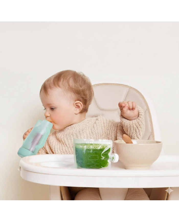 MOMCOZY daugkartiniai kūdikių maisto maišeliai