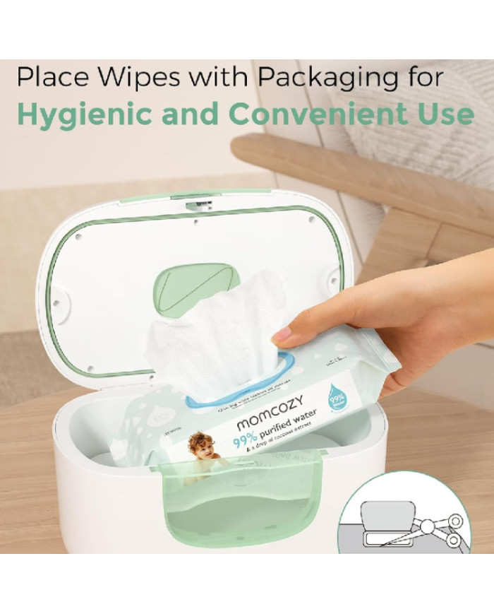 MOMCOZY didelės talpos drėgnų servetėlių šildytuvas