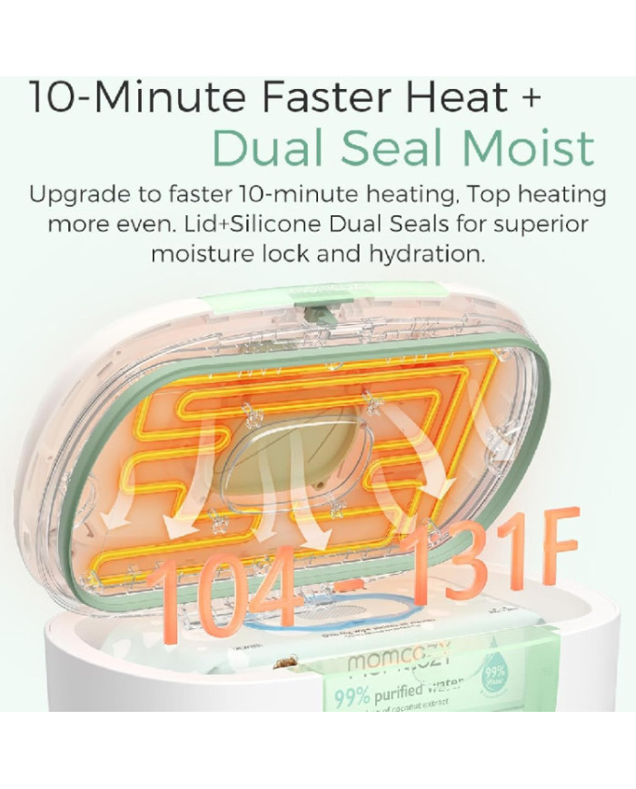 MOMCOZY didelės talpos drėgnų servetėlių šildytuvas