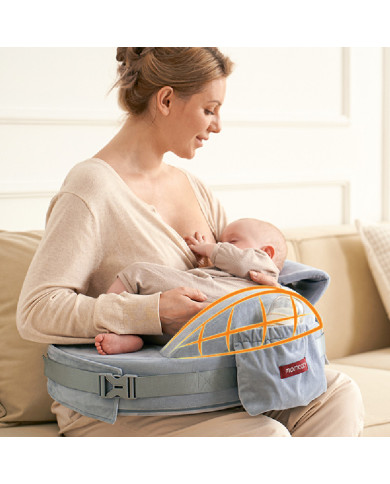 MOMCOZY COZYPRO maitinimo pagalvė, Grey