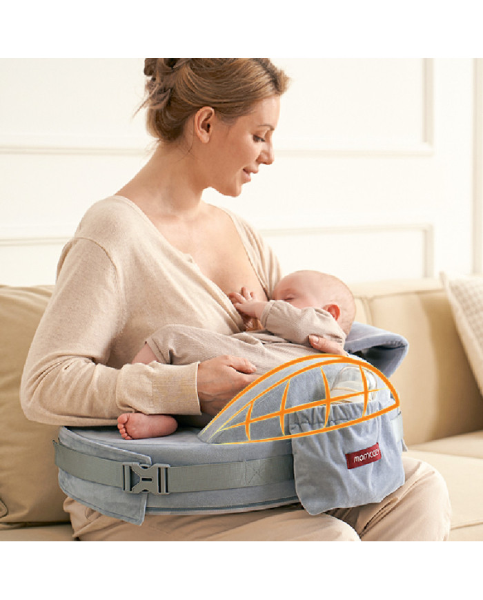 MOMCOZY COZYPRO maitinimo pagalvė, Grey