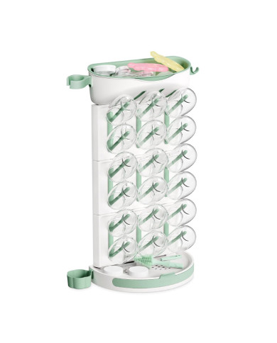 MOMCOZY modulinis 18 vnt. buteliukų džiovinimo stovas