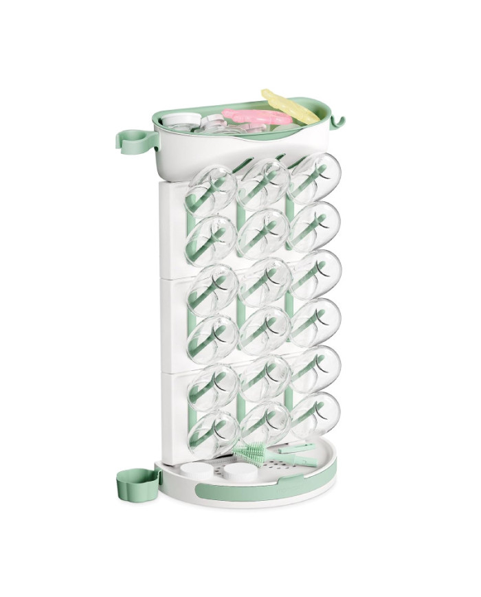 MOMCOZY modulinis 18 vnt. buteliukų džiovinimo stovas