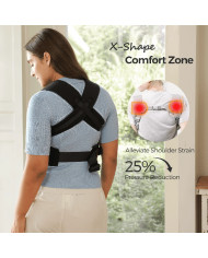 Ergonomiška medžiaginė nešioklė kūdikiui