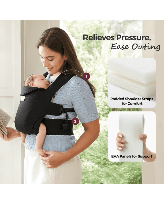 Patogi nešioklė mažyliui, apsauganti nuo raumenų perkrovos