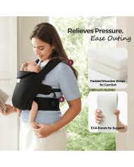 Patogi nešioklė mažyliui, apsauganti nuo raumenų perkrovos