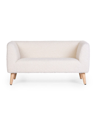 CHILDHOME Vaikiška Sofa Lova TEDDY Off White - Komfortas ir Stilius