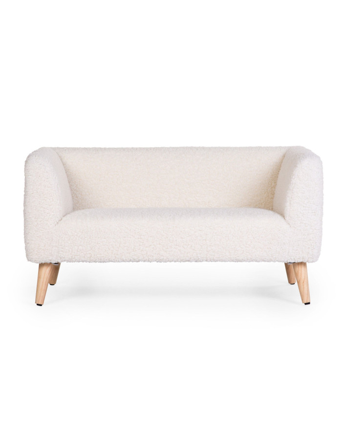 CHILDHOME Vaikiška Sofa Lova TEDDY Off White - Komfortas ir Stilius