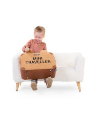 CHILDHOME Vaikiška Sofa Lova TEDDY Off White - Komfortas ir Stilius