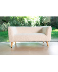 CHILDHOME Vaikiška Sofa Lova TEDDY Off White - Komfortas ir Stilius