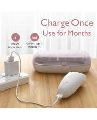 MOMCOZY elektrinė kūdikių ir vaikų dildė, rožinė