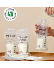 MOMCOZY pieno laikymo maišeliai, 120 vnt.