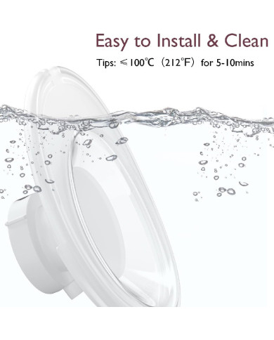 MOMCOZY pientraukio krūties gaubtelis, 24 mm