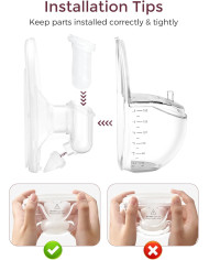 MOMCOZY M6 Pientraukio Atsarginių Dalių Rinkinys su 24 mm Gaubtu