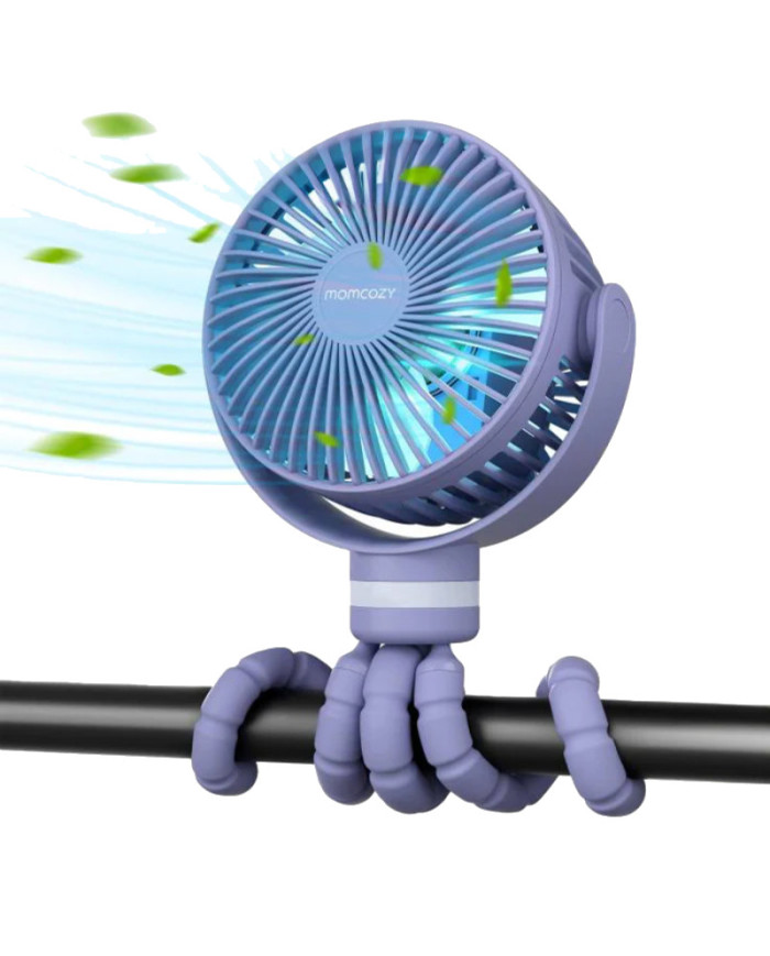 MOMCOZY įkraunamas vežimėlio ventiliatorius