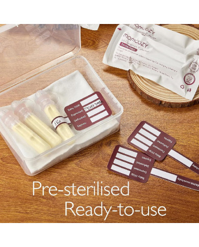 MOMCOZY motinos priešpienio surinkimo talpa, 2 vnt.