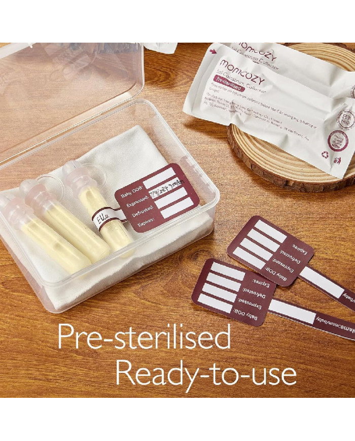 MOMCOZY motinos priešpienio surinkimo talpa, 2 vnt.