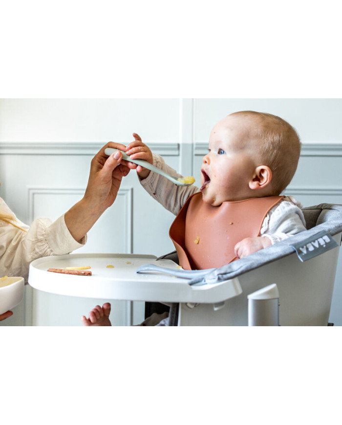 BEABA Pradinio Maitinimo Silikoninių Šaukštelių Rinkinys