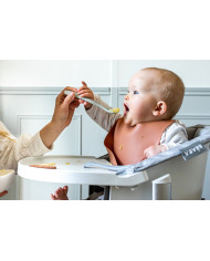 BEABA Pradinio Maitinimo Silikoninių Šaukštelių Rinkinys