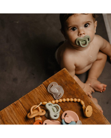 SUAVINEX Fiziologinis Silikoninis Čiulptukas SX PRO 6-18 Mėn. Essence Green