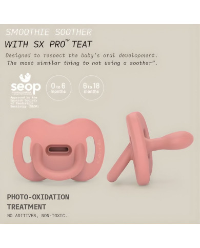 SUAVINEX Fiziologinis Silikoninis Čiulptukas SX PRO 0-6 Mėn. Essence Green