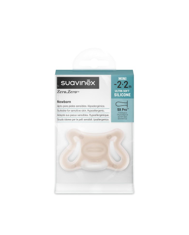 SUAVINEX ZERO ZERO Čiulptukas SX PRO: Fiziologinis ir Hipoalerginis
