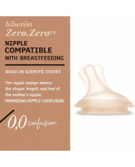 SUAVINEX ZERO ZERO Žindukai Greitai Srovei, Nuo +6 Mėn., 2 vnt.