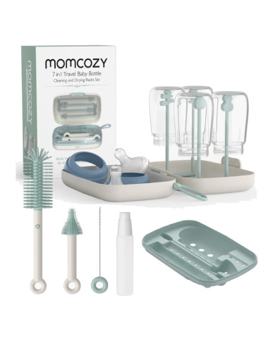 MOMCOZY 7 IN 1 kūdikio buteliukų valymo rinkinys