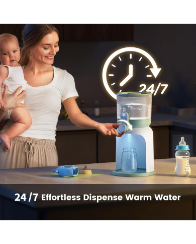 MOMCOZY Dual Lights Vandens Šildytuvas Naktiniams Maitinimams