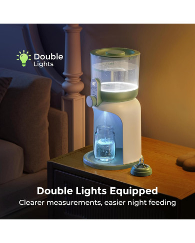 MOMCOZY Dual Lights Vandens Šildytuvas Naktiniams Maitinimams