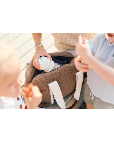CHILDHOME MOMMY CLUB Mamos Krepšys - Signature Teddy Soft Brown