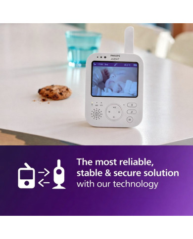 PHILIPS AVENT VIDEO AUKLĖ SCD891 – Patikima Kūdikio Priežiūra
