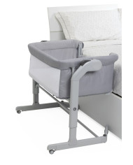 CHICCO NEXT2ME MAGIC EVO LOPŠIUKAS, LIGHT GREY - Komfortas ir Saugumas