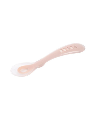 BEABA PRADINIO MAITINIMO SILIKONINIS ŠAUKŠTELIS 8+ MĖN., OLD PINK