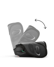 CYBEX Solution Plus G2 i-Fix Automobilinė Kėdutė 15-36 kg, Moon Black