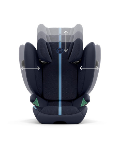 CYBEX SOLUTION PLUS G2 I-FIX Automobilinė Kėdė 15-36 kg - Ocean Blue