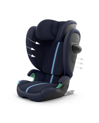 CYBEX SOLUTION PLUS G2 I-FIX Automobilinė Kėdė 15-36 kg - Ocean Blue