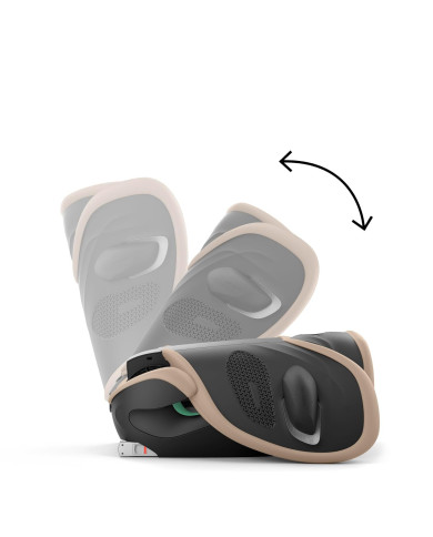 CYBEX Solution Plus G2 i-Fix Automobilinė Kėdutė 15-36 kg, Almond Beige