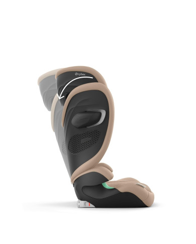 CYBEX Solution Plus G2 i-Fix Automobilinė Kėdutė 15-36 kg, Almond Beige