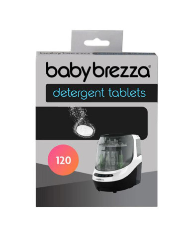 BABY BREZZA Buteliukų Plovyklos Washer Pro Plovimo Tabletės, 120 vnt.