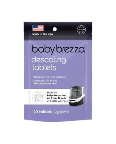 BABY BREZZA buteliukų plovyklos WASHER PRO nukalkinimo tabletės