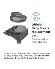 BABY BREZZA FORMULA PRO ADVANCED PILTUVĖLIS SU DANGTELIU